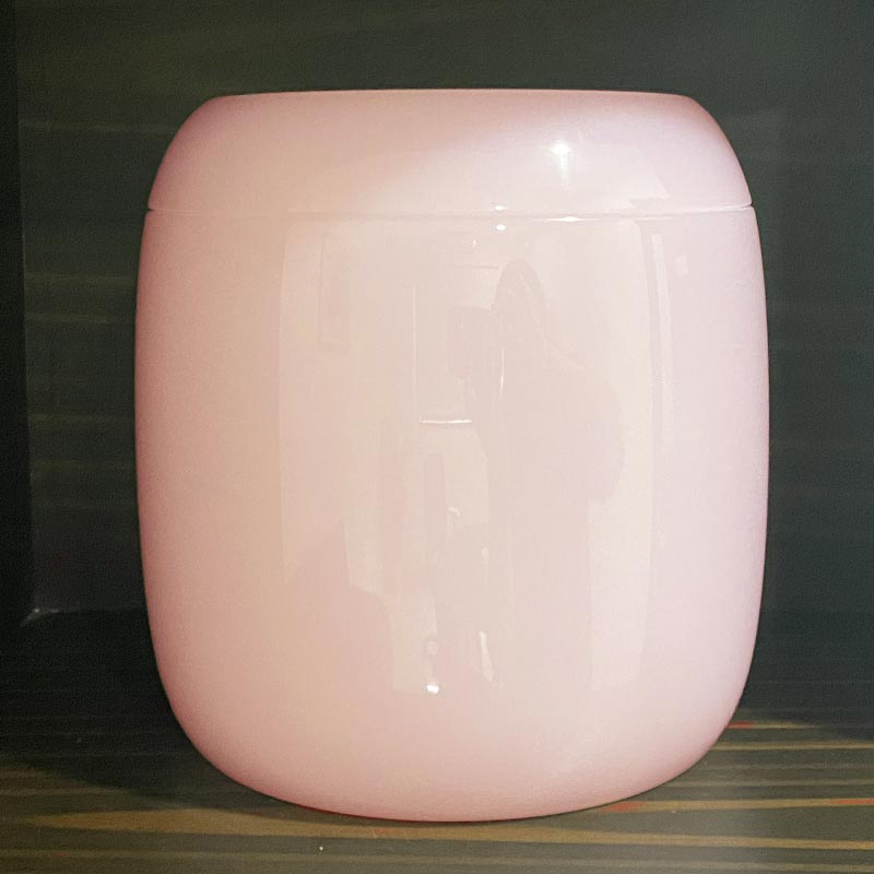 Yuan Man Pink Glaze